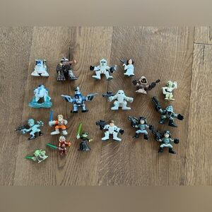 Hasbro Star Wars Galactic Heroes action figure lot of 19